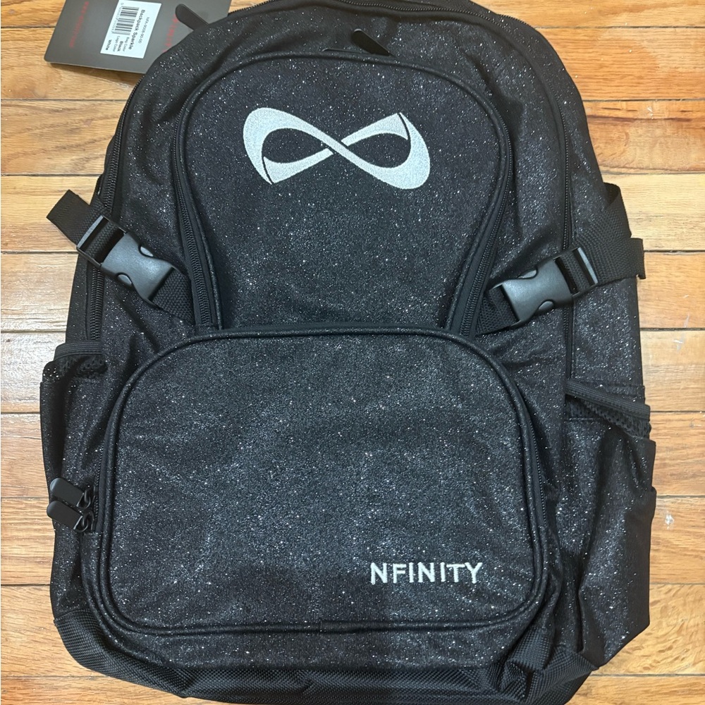 NFINITY Sparkle Black Backpack